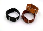 Professional Custom Mens Watches Leather Band , Sport Watch Bands Three Color