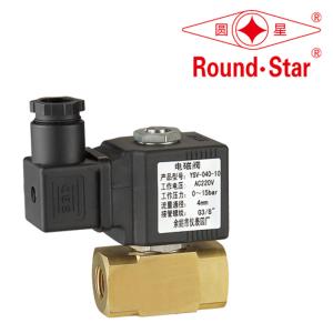 Quality brass miniature solenoid valve pilot operated normally closed NC ac220v 230v wholesale
