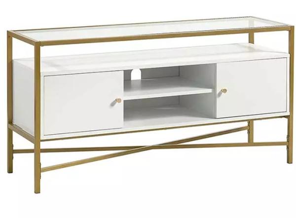 Glossy Master Bedroom TV Cabinet Adjustable Luxury Modern Living Room Furniture