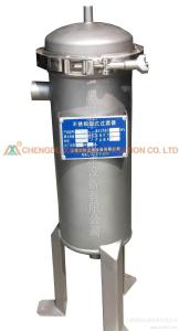 Quality 304 Stainless Steel Bag Filter , Industrial Filter Press For Slurry Water Treatment wholesale