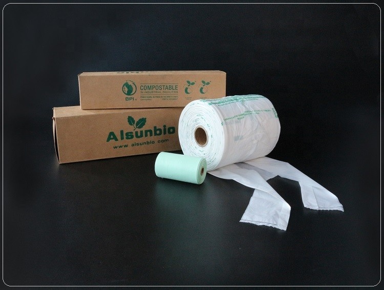 Bioplastic Eco Friendly Packaging Bags Home Compostable Bags ASTM6400
