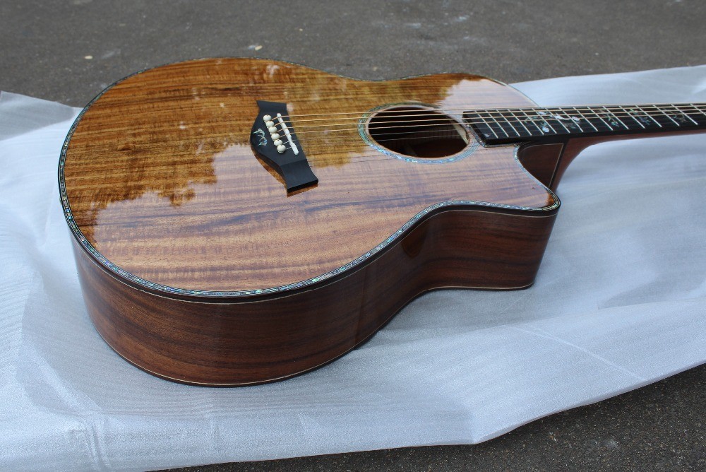 KOA 916 Solid Wood Acoustic Guitar with Ebony Fretboard