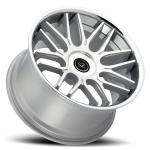 Gun Metal Machined Face Forged Car Rims With 5x120 For BMW 730 740LI Black