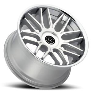 Quality Gun Metal Machined Face Forged Car Rims With 5x120 For BMW 730 740LI Black Machined Face Customized 19 inch Alloy Wheel wholesale