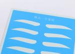 Blue Rubber Permanent Makeup Practice Skin Eyebrow Training Goods For Beginner