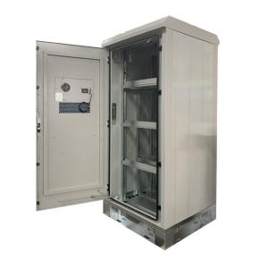 Quality Galvanized Steel Outdoor Battery Cabinets , 2.1m Telecom Outdoor Cabinet wholesale