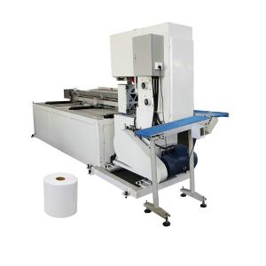 Quality Industrial Toilet Paper Roll Cutting Machine Band Saw 15KW 15-30cuts/Min Full Automatic wholesale