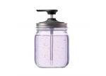 Spray Pump Glass Lotion Bottles For Bath Shower Gel Body Lotion Multi Size