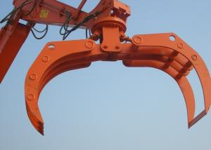 Quality High Efficiency Rotating Excavator Bucket Tractor Grapple Attachment wholesale