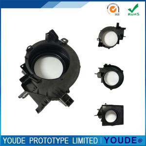 Quality Small Batch Vacuum Casting Plastic Parts Black Color High Accuracy +/-0.05mm wholesale