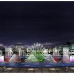 Modern Programmable Fountain Multimedia Control Super High Water Fountain