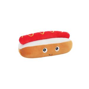 Quality Food Pet Dog Chew Toy Cotton Rope Squeaky Dog Toy Set Hamburger Chips Hot Dog wholesale