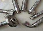 Petroleum SS304 6 Inch Stainless Steel Metal Hose , Flexible Steel Hose