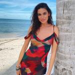Sling High Waist Women's Beachwear Dresses