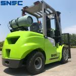 3500kg Propane Gas Forklift With Propane Gasoline The Perfect Combination Of