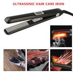 Straightener Home Beauty Machine LCD Ultrasonic Infrared Iron For Damaged Hair