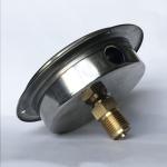 100mm 3500 psi Oil Manometer with Flange Panel Mount Liquid-filled Pressure
