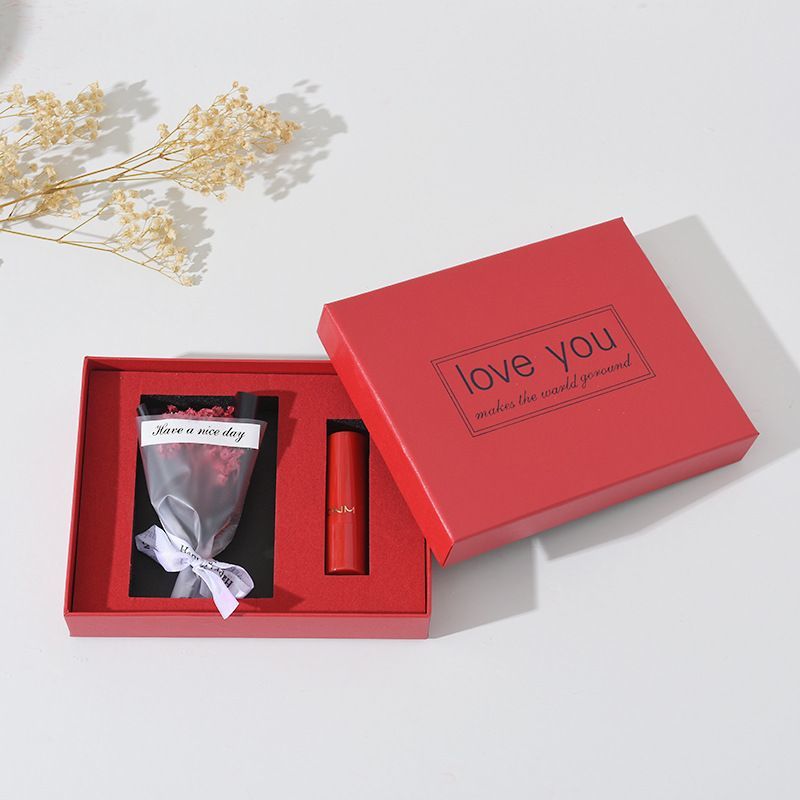 Rigid Cardboard Paper Carton Packaging Christmas Cosmetic Luxury Gift Bags and Boxes