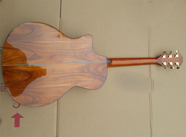 Free shipping import Tays k20 acoustic guitar with Fishman101 EQ nature color