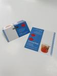 Folding Blister Plastic Cardboard Clamshell Packaging Paper Card Hot Stamping
