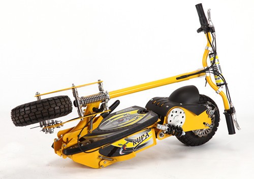 Two Wheel Adults Electric Scooter 48V12AH Battery 1000W Foldable Electric Skateboard