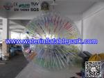 Colorful Water Zorbing Ball Walking , Transparent Zorb Ball Party