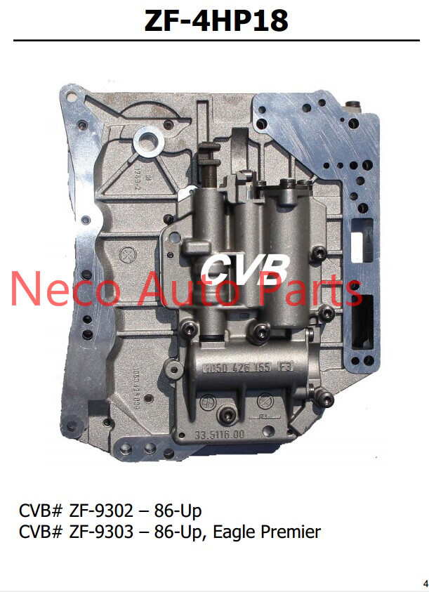 Auto transmission ZF4HP18 sdenoid valve body good quality used original parts
