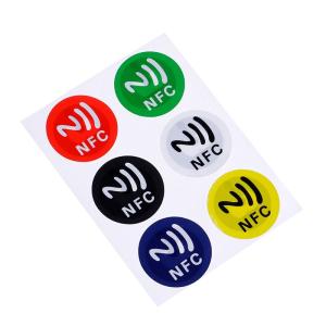 Quality Printing Logo NFC Tag Label 213 Custom wholesale