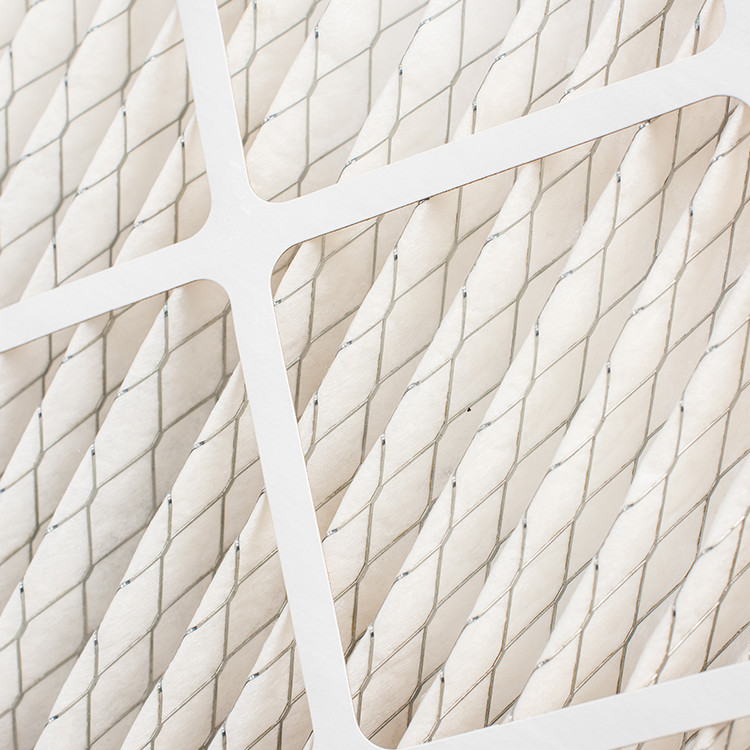 High Performance Fiberglass Disposable Air Filters Firm Structure