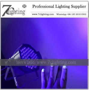 Quality LED Blacklight 162W UV LED PAR 64 Party Lighting wholesale