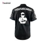 Sample Customized Logo F1 Shirt for Men 2024 Summer Casual Clothing Polyester