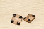 Epoxy Decorative Clothing Buttons Rose Gold OEKO TEX 100 Approved