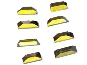 Quality SCD-H Yellow HPHT Single Crystalline Diamond Outstanding Thermal Conductivity wholesale
