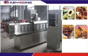 Quality Chocolate Core Filled Snacks Making Machine Puff Snacks Production Line 100 - 150kg / H wholesale