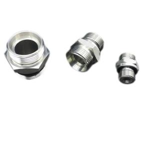 Quality Pipe Lines Connect Hydraulic Hose Reduced Adapter 1CB 1b 1j Carbon Silver for Excavator wholesale