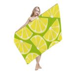 Knitted Sublimated Beach Towels Dense Terrt Strong Water Absorbability