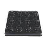 Chocolate blister inner tray customized food candy blister lining biscuit PET