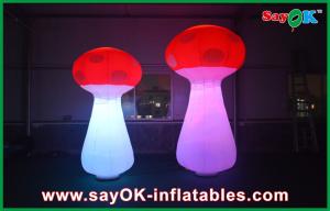 Quality Air Blown Inflatable Orange Lighting Event Inflatable Mushroom wholesale