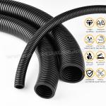 V-0 Flameproof Black Electrical Conduit Polypropylene (PP), AD21.2 Flexible Hose