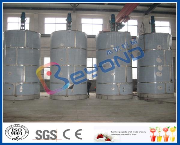 ISO 5T - 30T Large Outdoor Milk Storage Stainless Steel Milk Tank With SUS304