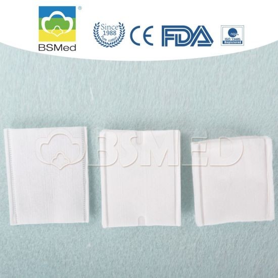Organic Cosmetic Cotton Pads For Medical Examination / Wound Care Dressings
