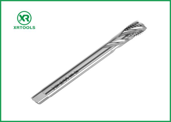 Cheap Metric Milling Machine Spiral Flute Tap DIN 376 With White Finish Through Hole for sale