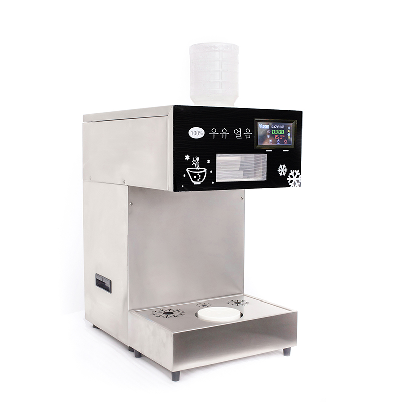 220Kg 24Hour High Speed Snow Ice Machine with Yield kg 220 and Refrigerant R404a