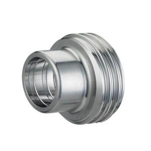 Quality Ss 304 / 316L DIN Sanitary Union Tri Clamp Pipe Fittings Expanded Male wholesale