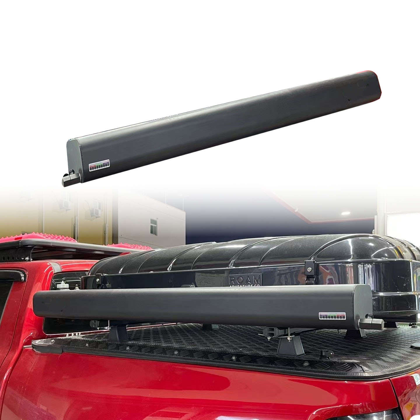 Portable Water Storage Tank for Car Roof 26L Capacity E-coat Powder Coat Surface
