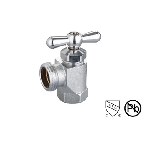 1/2 Brass Boiler Drain Valve Chrome Plating Half Inch Boiler Drain