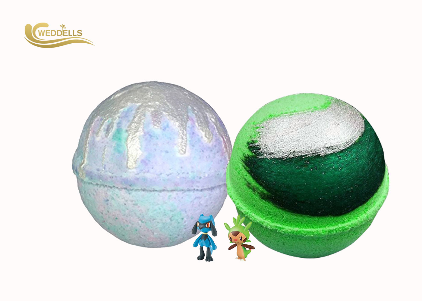 Vanilla Flavor Fizzy Kids Surprise Bath Bombs Inside Kids Party Favor