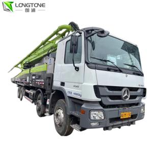 Quality Second Hand 4 Axle Truck Concrete Pump 49m 49X-6RZ High Operating Efficiency wholesale