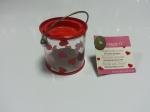 Plastic Tin Candy Containers PVC Tin Box With Transparent Body / Food Storage