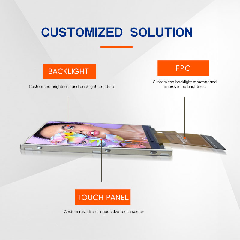 2-inch LCD TFT LCD display 240*320 resolution IPS 400nits MCU8/16 BIT Interface